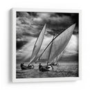 Una regata de vela llena de emoción - Angel Villalba | Cuadro decorativo de Canvas Lab