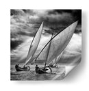 Una regata de vela llena de emoción - Angel Villalba | Cuadro decorativo de Canvas Lab