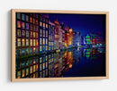 Vibrante noche en Canal City - Juan Pablo de | Cuadro decorativo de Canvas Lab
