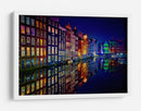 Vibrante noche en Canal City - Juan Pablo de | Cuadro decorativo de Canvas Lab