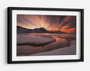 Vibrante puesta de sol invernal - Jaroslav Zakravsky | Cuadro decorativo de Canvas Lab