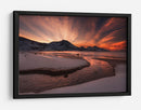 Vibrante puesta de sol invernal - Jaroslav Zakravsky | Cuadro decorativo de Canvas Lab
