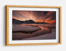 Vibrante puesta de sol invernal - Jaroslav Zakravsky | Cuadro decorativo de Canvas Lab