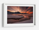 Vibrante puesta de sol invernal - Jaroslav Zakravsky | Cuadro decorativo de Canvas Lab