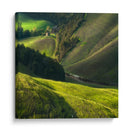 Valle verde Iluminado por el sol - Jarek Pawlak | Cuadro decorativo de Canvas Lab