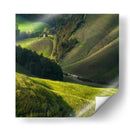 Valle verde Iluminado por el sol - Jarek Pawlak | Cuadro decorativo de Canvas Lab