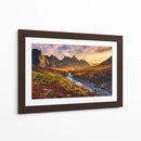 Valle del Río Dorado - Chris Moore | Cuadro decorativo de Canvas Lab