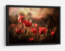 Un campo de amapolas de ensueño con efecto bokeh - Sahar Karami | Cuadro decorativo de Canvas Lab