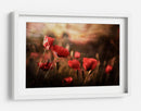 Un campo de amapolas de ensueño con efecto bokeh - Sahar Karami | Cuadro decorativo de Canvas Lab