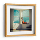 Vista desde la ventana con las piernas levantadas - ambra | Cuadro decorativo de Canvas Lab