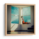 Vista desde la ventana con las piernas levantadas - ambra | Cuadro decorativo de Canvas Lab