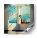 Vista desde la ventana con las piernas levantadas - ambra | Cuadro decorativo de Canvas Lab