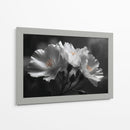 Flores blancas - DIEGO D L | Cuadro decorativo de Canvas Lab