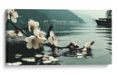 Ramas en lago - DIEGO D L | Cuadro decorativo de Canvas Lab