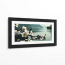 Ramas en lago - DIEGO D L | Cuadro decorativo de Canvas Lab