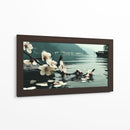 Ramas en lago - DIEGO D L | Cuadro decorativo de Canvas Lab