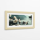 Ramas en lago - DIEGO D L | Cuadro decorativo de Canvas Lab