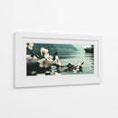 Ramas en lago - DIEGO D L | Cuadro decorativo de Canvas Lab