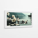 Ramas en lago - DIEGO D L | Cuadro decorativo de Canvas Lab