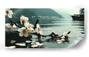 Ramas en lago - DIEGO D L | Cuadro decorativo de Canvas Lab