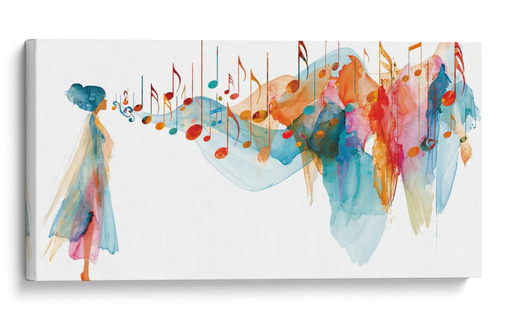 Cantante - Cecilia Flores | Cuadro decorativo de Canvas Lab