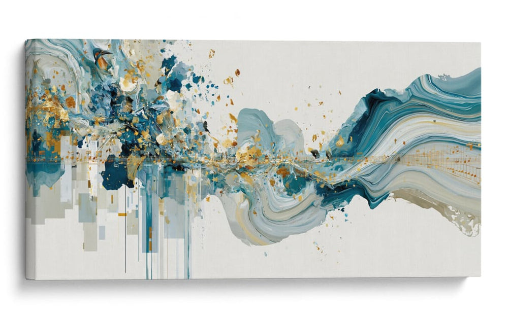 Olas de color - Cecilia Flores | Cuadro decorativo de Canvas Lab