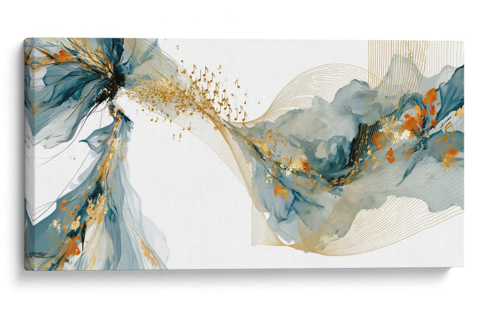 Flor de música - Cecilia Flores | Cuadro decorativo de Canvas Lab