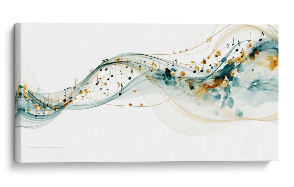 Escuchando - Cecilia Flores | Cuadro decorativo de Canvas Lab