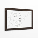 Rostro de mujer - DIEGO D L | Cuadro decorativo de Canvas Lab