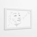 Rostro de mujer - DIEGO D L | Cuadro decorativo de Canvas Lab