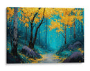 Bosque dorado - DIEGO D L | Cuadro decorativo de Canvas Lab