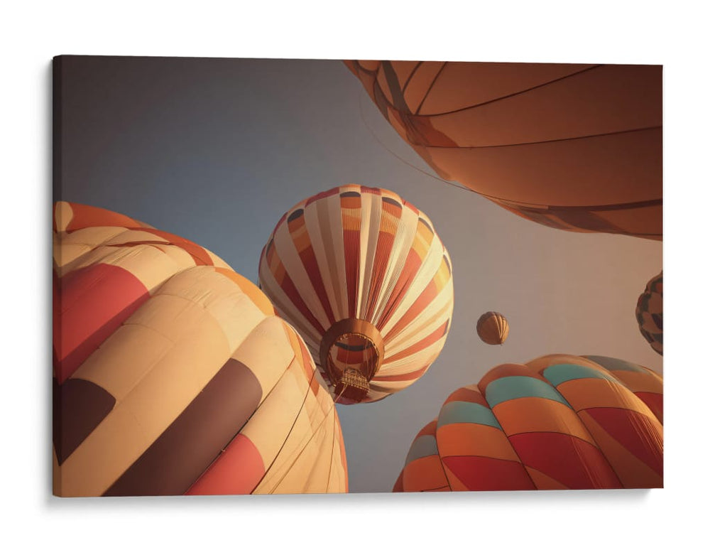 Globos en el atardecer - DIEGO D L | Cuadro decorativo de Canvas Lab