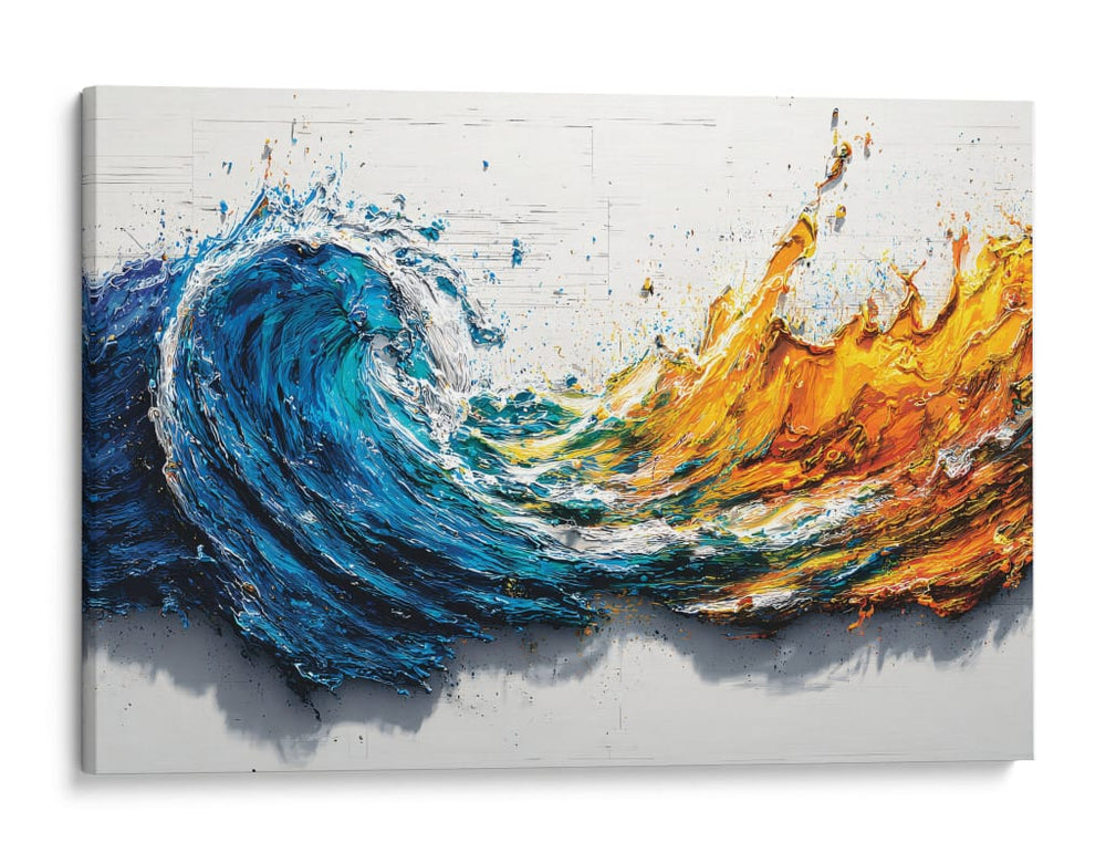Lucha de colores - DIEGO D L | Cuadro decorativo de Canvas Lab