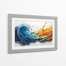 Lucha de colores - DIEGO D L | Cuadro decorativo de Canvas Lab