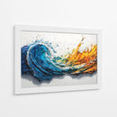 Lucha de colores - DIEGO D L | Cuadro decorativo de Canvas Lab