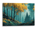 Hojas doradas - DIEGO D L | Cuadro decorativo de Canvas Lab