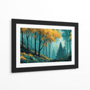 Hojas doradas - DIEGO D L | Cuadro decorativo de Canvas Lab