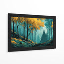 Hojas doradas - DIEGO D L | Cuadro decorativo de Canvas Lab