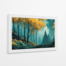 Hojas doradas - DIEGO D L | Cuadro decorativo de Canvas Lab