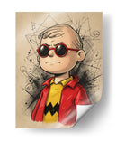 Retrato Charlie Brown - KaleidoArt Creations | Cuadro decorativo de Canvas Lab