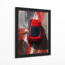 Ráfaga Roja - Sae Art | Cuadro decorativo de Canvas Lab