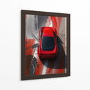 Ráfaga Roja - Sae Art | Cuadro decorativo de Canvas Lab
