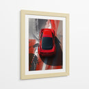 Ráfaga Roja - Sae Art | Cuadro decorativo de Canvas Lab