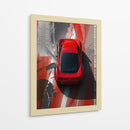 Ráfaga Roja - Sae Art | Cuadro decorativo de Canvas Lab