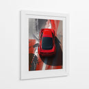 Ráfaga Roja - Sae Art | Cuadro decorativo de Canvas Lab