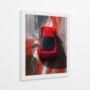 Ráfaga Roja - Sae Art | Cuadro decorativo de Canvas Lab