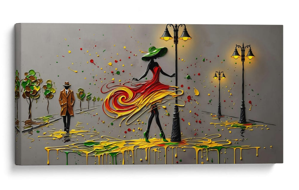 Bajo la Farola - Caperh | Cuadro decorativo de Canvas Lab