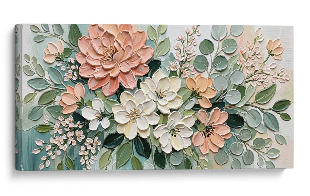 Brotes color Salmón - Caperh | Cuadro decorativo de Canvas Lab