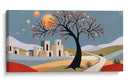 Camino al Sol - Caperh | Cuadro decorativo de Canvas Lab