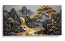 Cascadas de Oro - Caperh | Cuadro decorativo de Canvas Lab